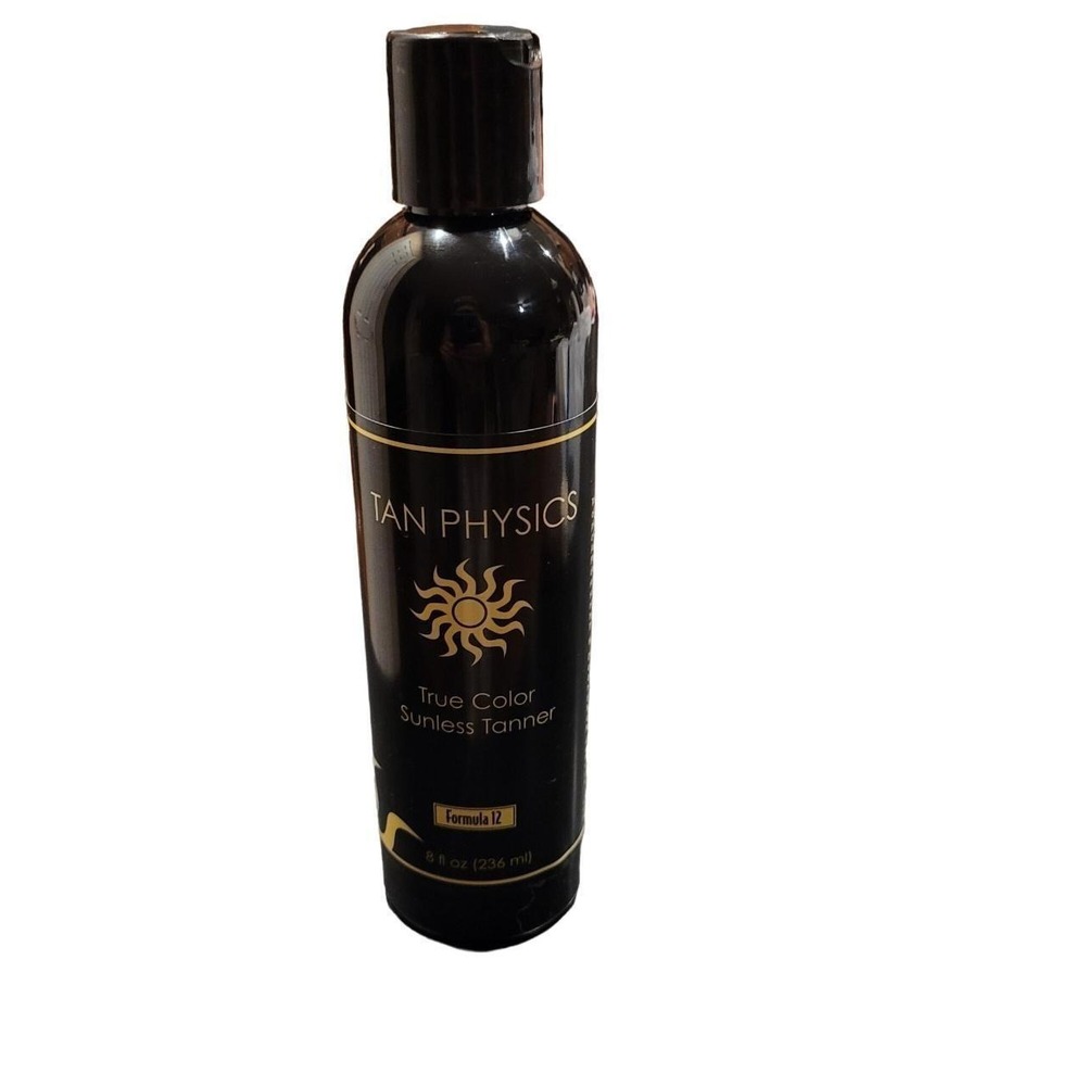 Tan Physics True Color Sunless Tanner Tanning Lotion 8oz Sun Glow Self Tanner